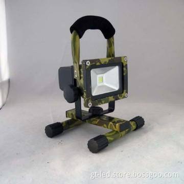 LED rechargeable floodlight,camouflage color floodlight for outdoor